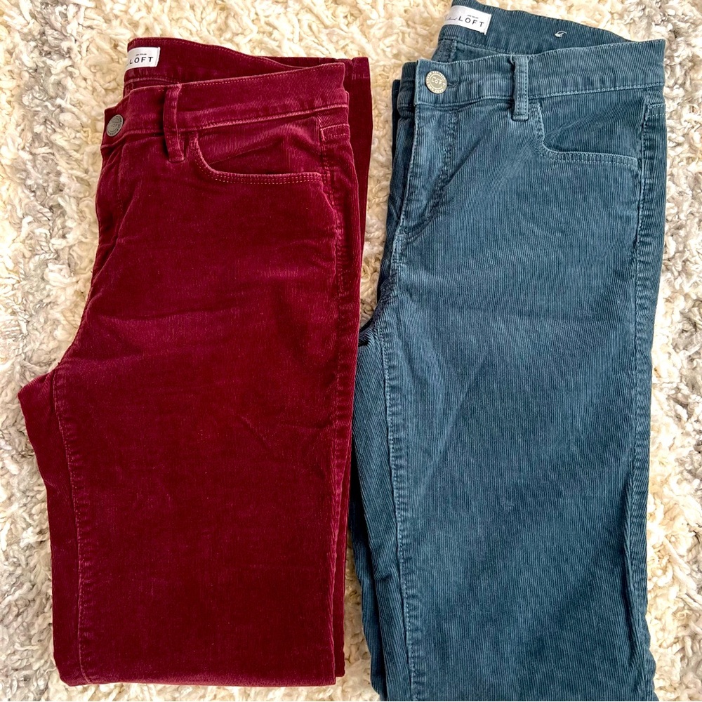 Loft modern boot corduroy bundle